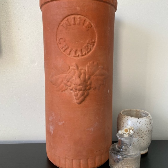 American Vintage Kitchen Vintage Terracotta Wine Chiller Poshmark